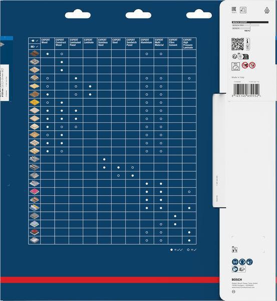 Bosch EXPERT Stainless Steel Kreissägeblatt 230 mm, 46 Zähne, für Edelstahl