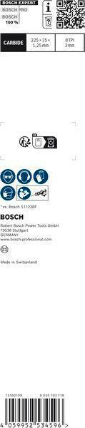 Bosch Säbelsägeblatt Expert Thick Tough Metal S955CHC, 150 mm, TPI 8, für dickes zähes Metall