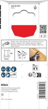 Bosch Tauchsägeblatt AIZ 32 EPC, 32 mm, HCS, Starlock, für Holz, 50 mm Eintauchtiefe