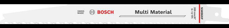 BOSCH Säbelsägeblatt S 611 DF, 150 mm, Bi-Metall, TPI 6, 5 Stück – für Holz und Metall