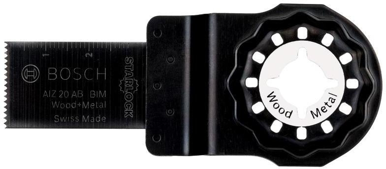BOSCH Tauchsägeblatt AIZ 20AB Starlock 20 mm Breite 30 mm Eintauchtiefe 5er Pack