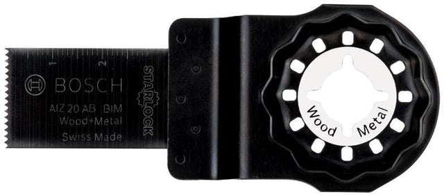 BOSCH Tauchsägeblatt AIZ 20AB Starlock 20 mm Breite 30 mm Eintauchtiefe 5er Pack