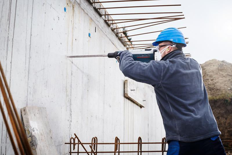BOSCH Hammerbohrer Max-7 SDS-max Ø 18 mm, Arbeitslänge 1200 mm – 4 Schneiden für aggressiven Bohrfortschritt