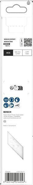 Bosch Säbelsägeblatt S 644 D, 150 mm, HCS, für Holz, Span, MDF und Kunststoff, 5er Pack