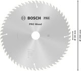 Bosch Kreissägeblatt PRO Wood AD 160 mm Z24 WZ für präzise Holzschnitte