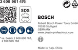 BOSCH Spitzmeißel-Adapter EXPERT SDS Clean max, SDS max, 400 mm – Staubarmes Arbeiten