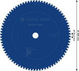 Bosch Kreissägeblatt EXPERT Steel AD 254 mm Z.60 HLTCG für Edelstahl
