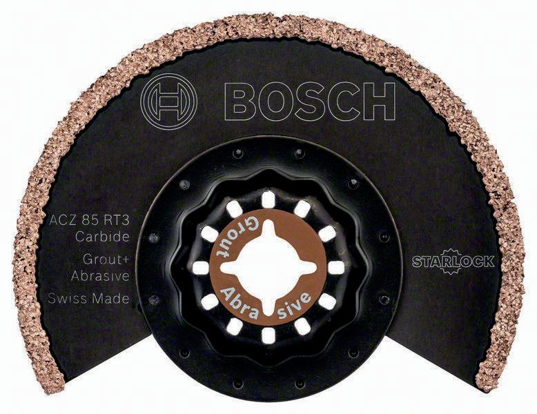 Bosch Segmentsägeblatt ACZ 85 RT3 Carbide-RIFF Starlock 85 mm für Mörtel und Abrasive