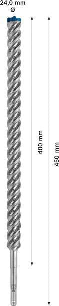 BOSCH Hammerbohrer Expert SDS-7X Ø18 mm, Arbeitslänge 200 mm, SDS-plus