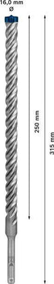 BOSCH Hammerbohrer Expert SDS-7X Ø18 mm, Arbeitslänge 200 mm, SDS-plus