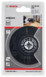 BOSCH Segmentsägeblatt ACZ 85 EB D.85mm BIM Starlock für Holz und Metall
