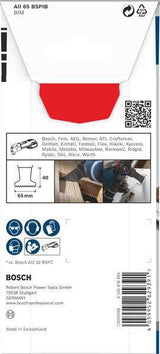 BOSCH Tauchsägeblatt PRO AII 65 BSPIB Starlock – 65 mm für Hartholz und Holzverbundwerkstoffe