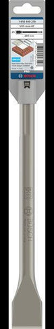 BOSCH Flachmeißel SDS-max 280 mm mit 25 mm Schneidenbreite für Stemm- und Abrissarbeiten