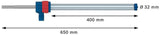 BOSCH Hammerbohrer-Set EXPERT SDS Clean max-8X, 20,0 mm, 650 mm – Staubarm bohren in Stahlbeton