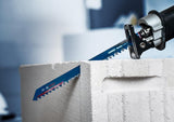 Bosch Säbelsägeblatt Expert Aerated Concrete S-Schaft 225 mm für Porenbeton