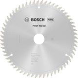 BOSCH Kreissägeblatt PRO Wood AD 216 mm Z48 WZ/N für Kapp- und Gehrungssägen