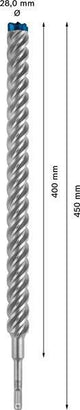 BOSCH Hammerbohrer Expert SDS-7X Ø18 mm, Arbeitslänge 200 mm, SDS-plus