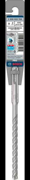 Bosch Hammerbohrer PRO SDS plus-5X, Ø 10,0 mm, Arbeitslänge 100 mm, SDS plus, Vierschneider für Stahlbeton