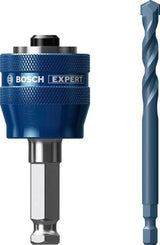 Bosch EXPERT Power Change Plus Adapter Hex 11 mit HSS-G-Bohrer für Lochsägen