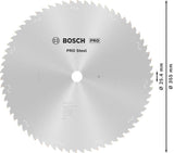 BOSCH Kreissägeblatt PRO Steel HLTCG 254 mm, 52 Zähne, für Metall-Gehrungssägen