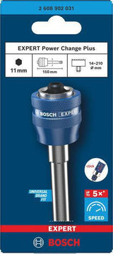 BOSCH EXPERT Power Change Plus Verlängerungsschaft HEX 11 mm (7/16) 150 mm für PC Plus Lochsägen