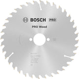 Bosch Kreissägeblatt PRO Wood AD 160 mm Z24 WZ für präzise Holzschnitte