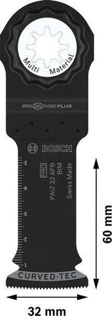 BOSCH PRO AIZ 32 APIB Tauchsägeblatt Starlock, 32 mm, BIM, für Holz, Metall & Kunststoff