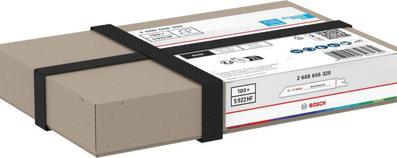 BOSCH Säbelsägeblatt S 611 DF, 150 mm, Bi-Metall, TPI 6, 5 Stück – für Holz und Metall