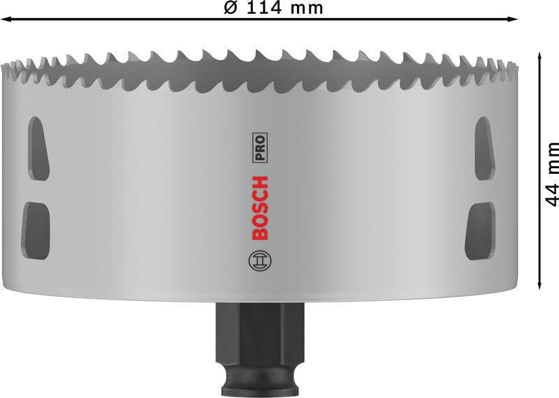 Bosch Lochsäge PRO Multi Material PC Plus 102 mm – HSS mit 8% Kobalt für Stahl und Trockenbau