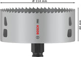Bosch Lochsäge PRO Multi Material PC Plus 102 mm – HSS mit 8% Kobalt für Stahl und Trockenbau