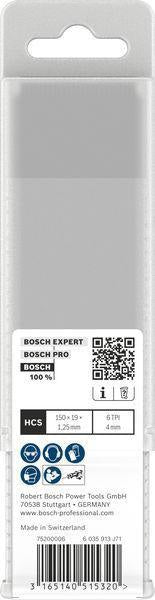 Bosch Säbelsägeblatt S 644 D, 150 mm, TPI 6, HCS, für Holz und Kunststoff