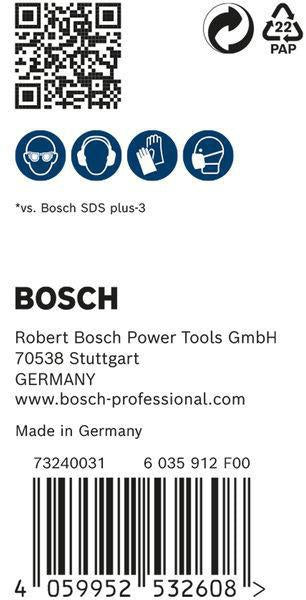 BOSCH Hammerbohrer Expert SDS-7X 5 mm SDS-plus 30 Stück für Stahlbeton