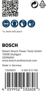 BOSCH Hammerbohrer Expert SDS-7X 5 mm SDS-plus 30 Stück für Stahlbeton