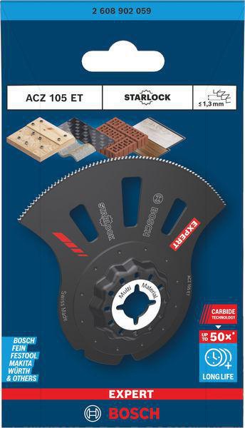 Bosch EXPERT ACZ 105 ET Segmentsägeblatt MultiMaterial Ø 105 mm Starlock