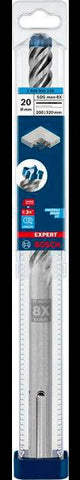 Bosch Hammerbohrer Expert SDS max-8X Ø12 mm, Arbeitslänge 200 mm, Gesamtlänge 340 mm