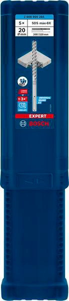 BOSCH Hammerbohrer Expert SDS max-8X Ø12 mm, Arbeitslänge 200 mm