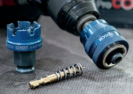Bosch Lochsäge Expert Sheet Metal 20 mm – Carbide-Zähne für Edelstahl & härtesten Stahl, Power Change Plus