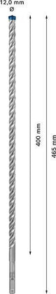 BOSCH Hammerbohrer Expert SDS-7X Ø18 mm, Arbeitslänge 200 mm, SDS-plus
