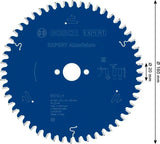 BOSCH Kreissägeblatt EXPERT for Alu.AD 160 mm Z.52 HLTCG für saubere Aluminium-Schnitte