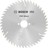 Bosch Kreissägeblatt PRO Wood AD 160 mm Z24 WZ für präzise Holzschnitte