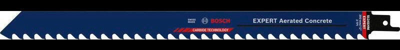 Bosch Säbelsägeblatt Expert Aerated Concrete S-Schaft 225 mm für Porenbeton