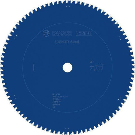 Bosch Kreissägeblatt EXPERT Steel AD 254 mm Z.60 HLTCG für Edelstahl