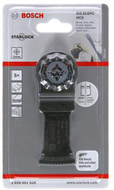 BOSCH Tauchsägeblatt AIZ 32 EPC, 32 mm, HCS, Starlock, für präzise Holz-Tauchschnitte