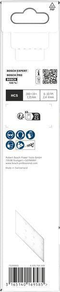 Bosch Säbelsägeblatt S 644 D, 150 mm, HCS, für Holz, Span, MDF und Kunststoff, 5er Pack