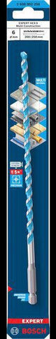 Bosch Steinbohrer Expert MultiConstruction HEX-9 10 mm – Präzise Bohrungen in Stein, Holz und Metall