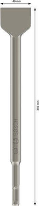 BOSCH SDS-plus Spatmeißel 250 mm, 40 mm Schneidenbreite, 5er Pack – für Renovierung und Restaurierung