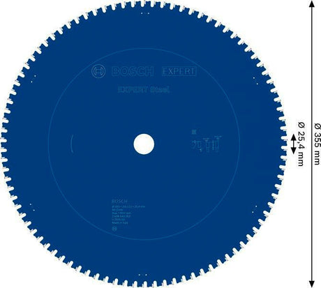 Bosch Kreissägeblatt EXPERT Steel AD 254 mm Z.60 HLTCG für Edelstahl