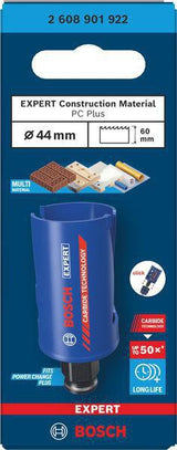Bosch Lochsäge EXPERT Construction Material 68 mm, Schnitttiefe 60 mm, Power Change Plus