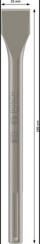BOSCH Flachmeißel SDS-max 280 mm mit 25 mm Schneidenbreite für Stemm- und Abrissarbeiten
