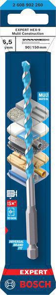 Bosch Steinbohrer Expert MultiConstruction HEX-9 10 mm – Präzise Bohrungen in Stein, Holz und Metall